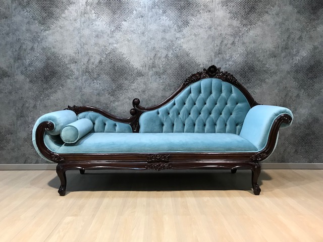 VICTORIAN CHAISE - TUFFED BACK - Image 2