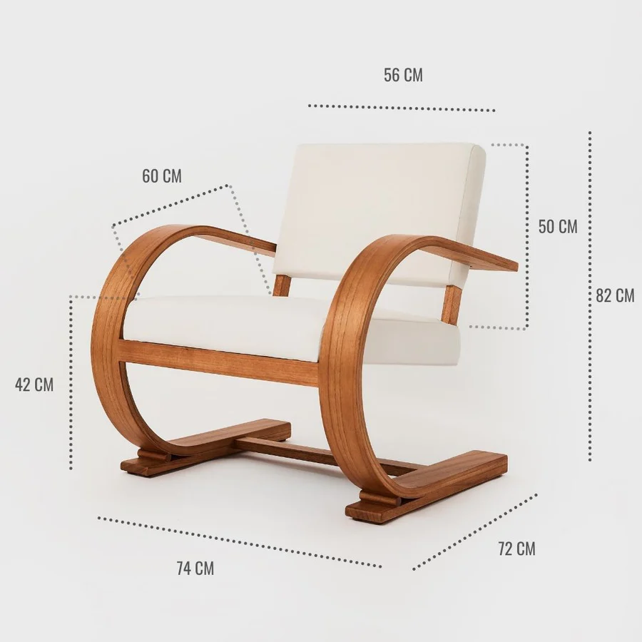 FRENCH MODENIST ARMCHAIR - CUSHION - Image 9